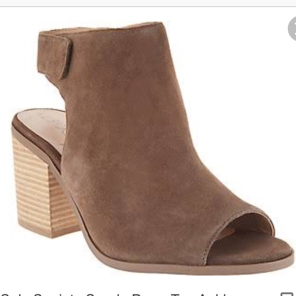 Sole Society Shoes - Peep toe boot